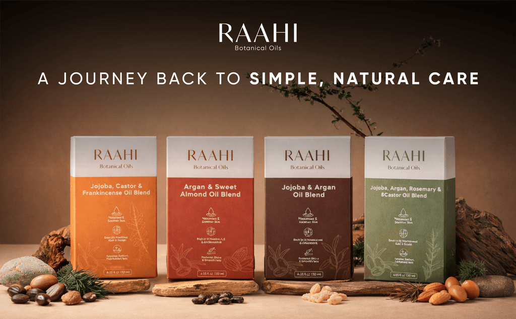 Jojoba, Argan, Rosemary & Castor Oil Blend