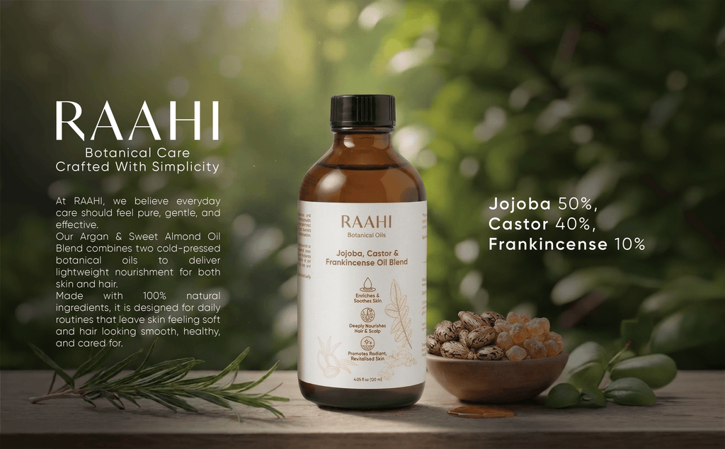 Jojoba, Castor & Frankincense Oil Blend