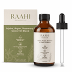 Jojoba, Argan, Rosemary & Castor Oil Blend