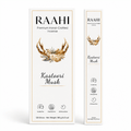 RAAHI Kastoori Incense Sticks with Holder | Hand Crafted | Charcoal Free | 120 Sticks