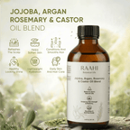 Jojoba, Argan, Rosemary & Castor Oil Blend