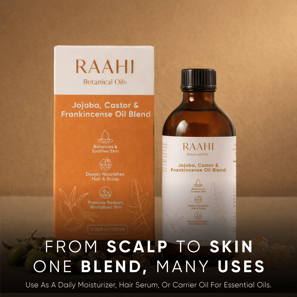 Jojoba, Castor & Frankincense Oil Blend