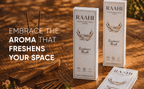 RAAHI Kastoori Incense Sticks with Holder | Hand Crafted | Charcoal Free | 120 Sticks