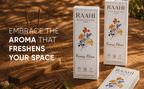 RAAHI Fancy Flora Incense Sticks with Holder | Hand Crafted | Charcoal Free | 120 Sticks