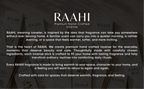 RAAHI Lavender Incense Sticks with Holder | Hand Crafted | Charcoal Free | 120 Sticks