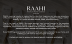 RAAHI Fancy Flora Incense Sticks with Holder | Hand Crafted | Charcoal Free | 120 Sticks