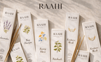 RAAHI Kastoori Incense Sticks with Holder | Hand Crafted | Charcoal Free | 120 Sticks