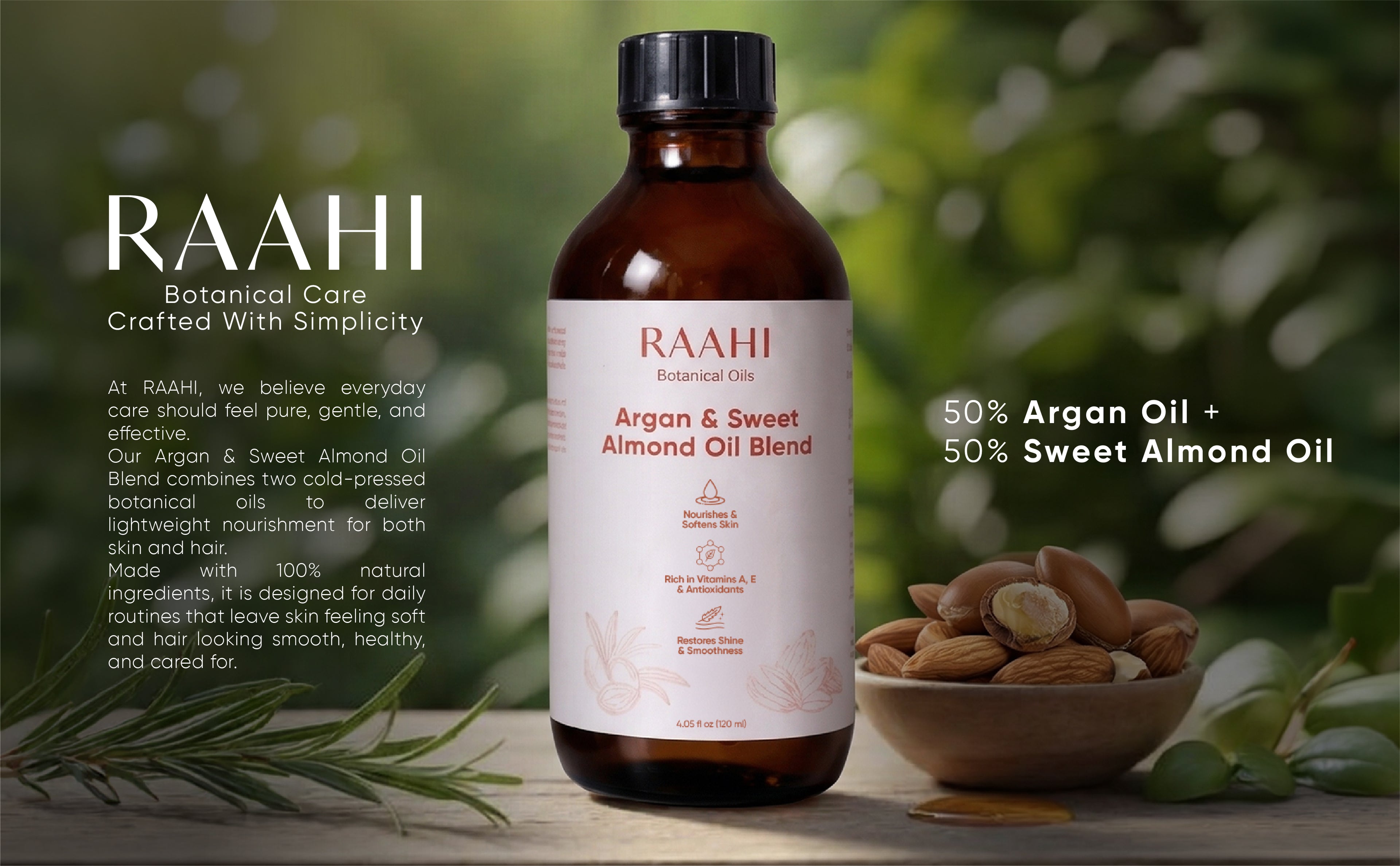 Argan & Sweet Almond Oil Blend
