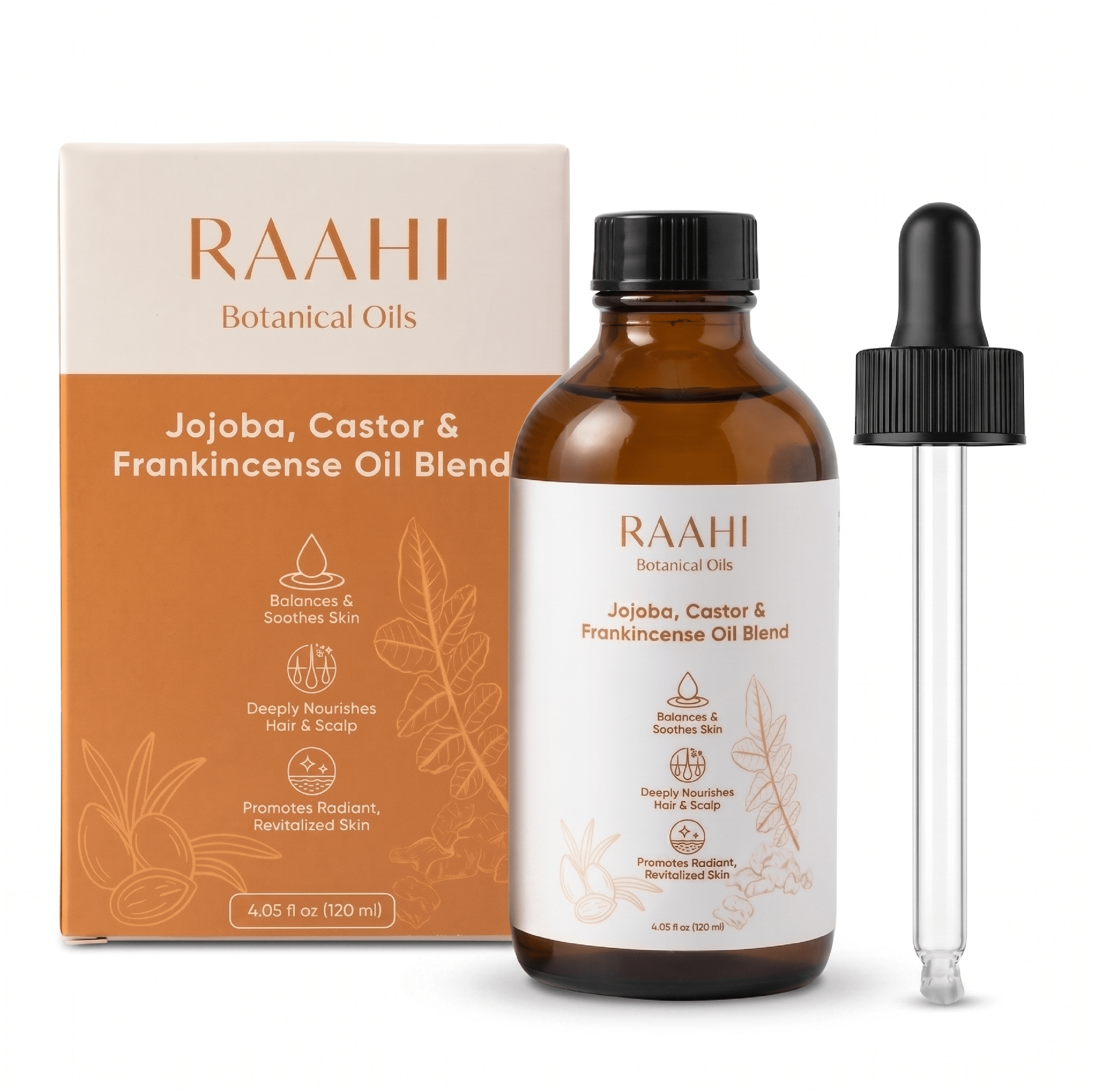 Jojoba, Castor & Frankincense Oil Blend