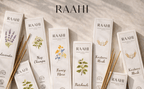 RAAHI Nag Champa Incense Sticks with Holder | Hand Crafted | Charcoal Free | 120 Sticks